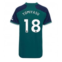 Arsenal Takehiro Tomiyasu #18 3rd trikot Frauen 2023-24 Kurzarm